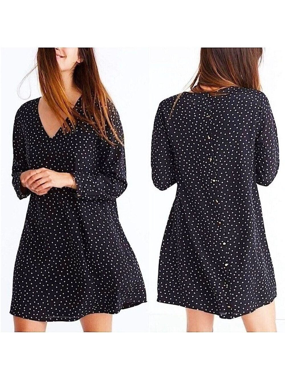 MADEWELL ‘Star Scatter’ Silk Dress